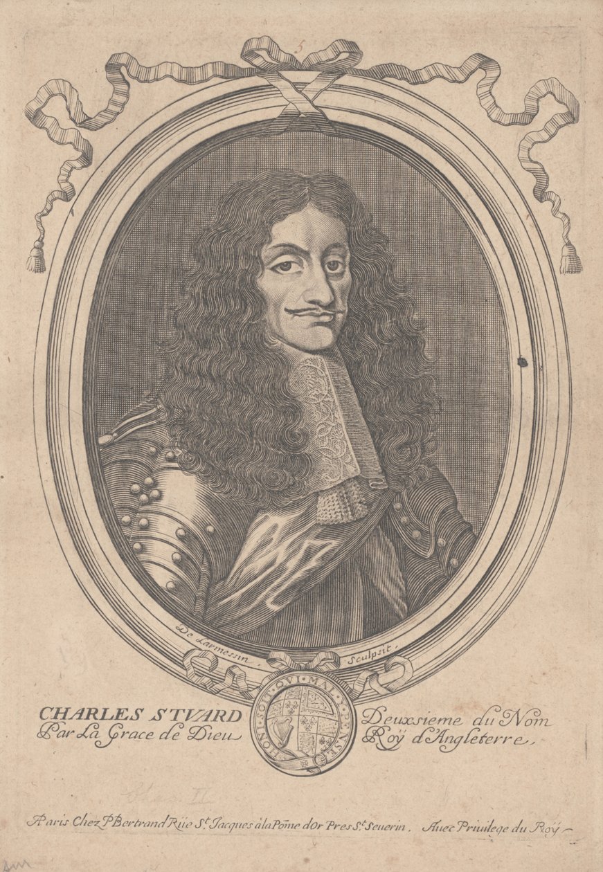 II. Károly, Anglia királya alkotó: Nicolas II de Larmessin