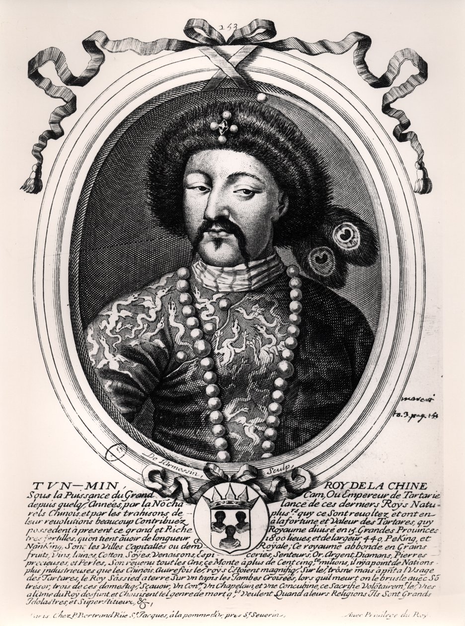 Tun-Min, Roy of China alkotó: Nicolas II de Larmessin
