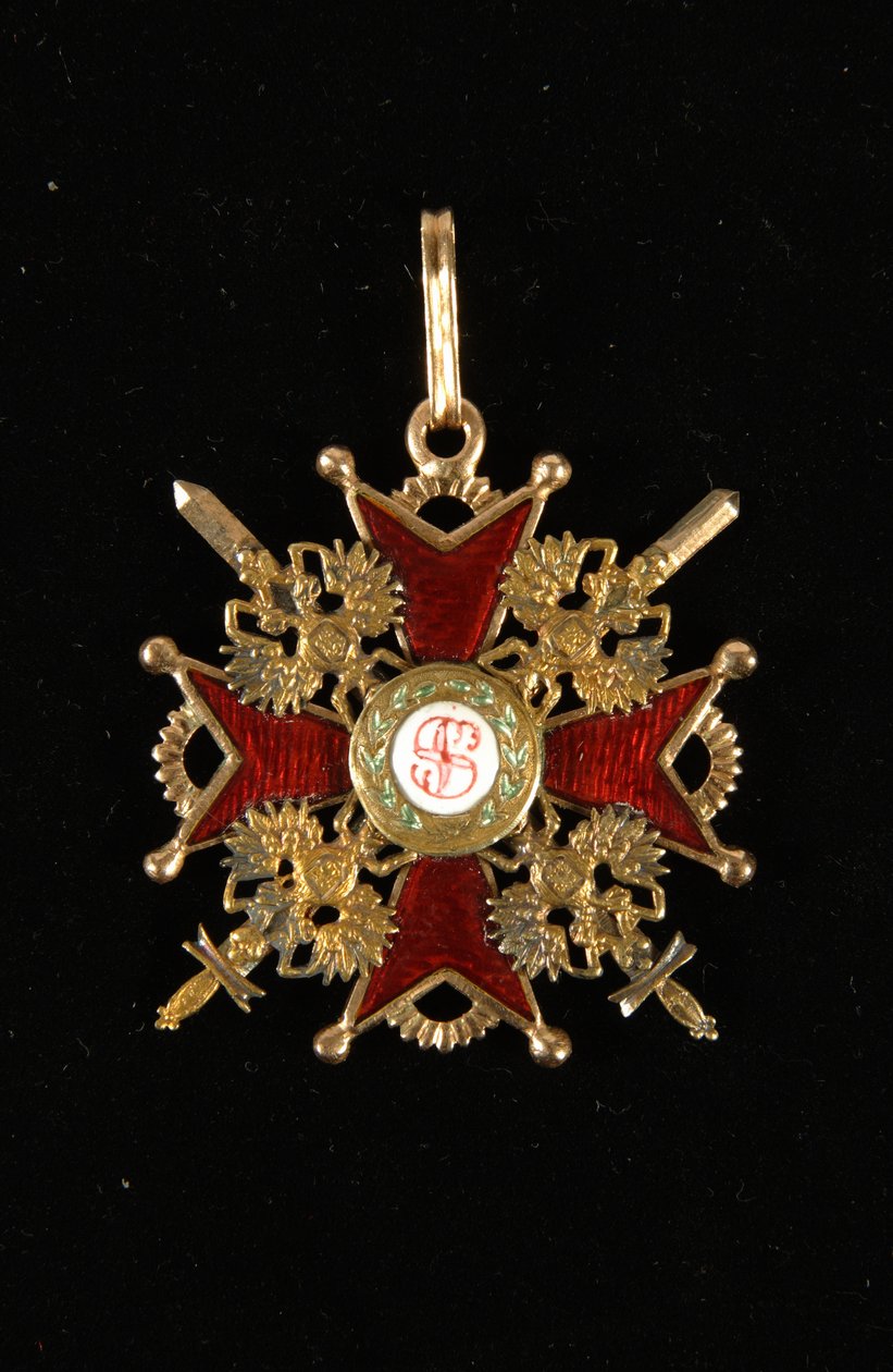 A Szent Stanislaus Rend harmadosztályú jelvénye alkotó: decorations and medals Orders