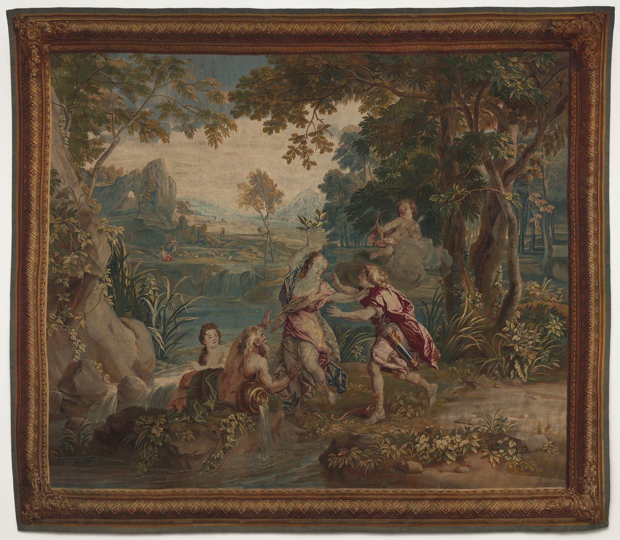 Apollo és Daphne alkotó: design by Charles de La Fosse; cartoon by Zeger Jacob van Helmont