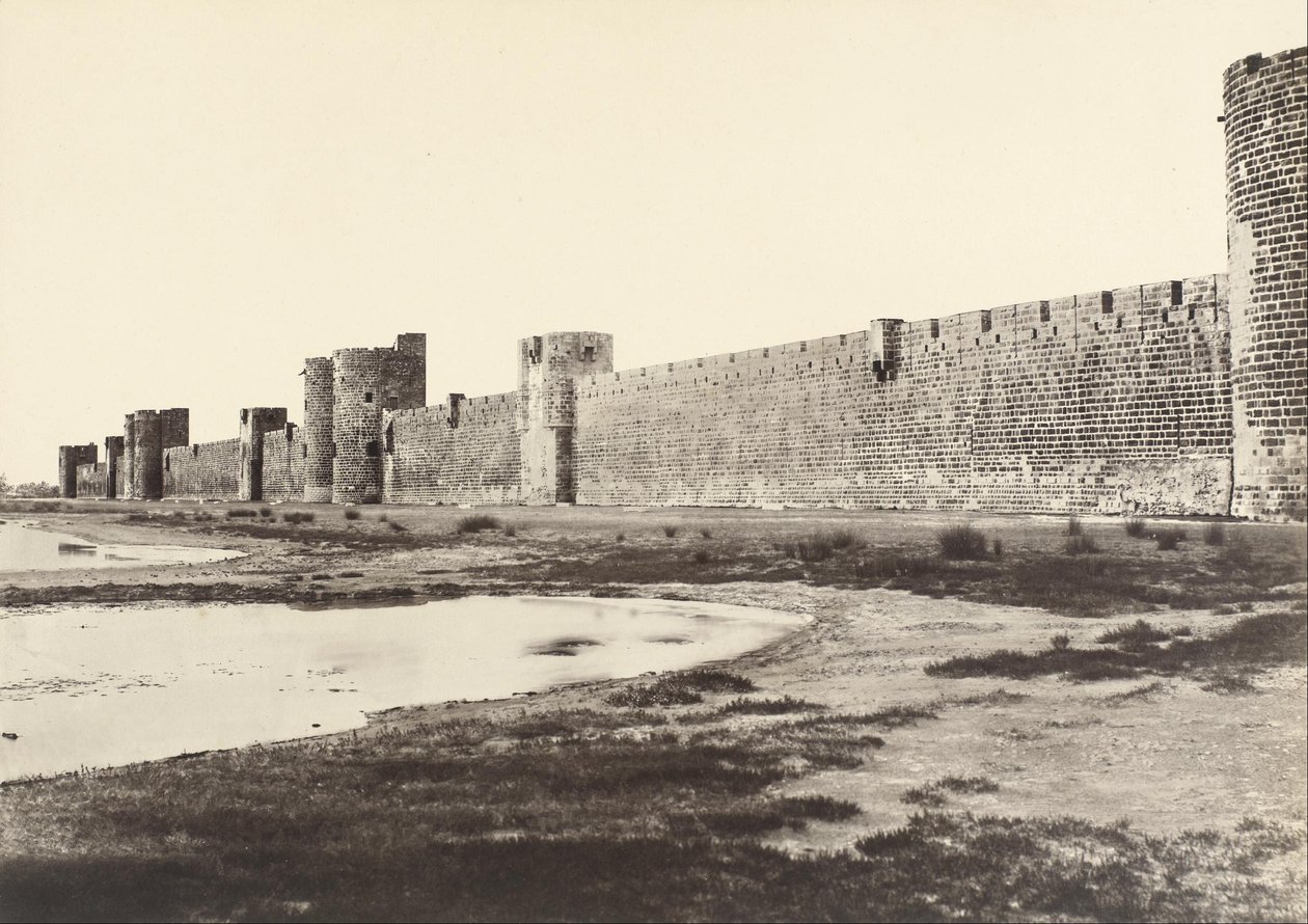 Aigues-Mortes alkotó: Edouard Denis Baldus