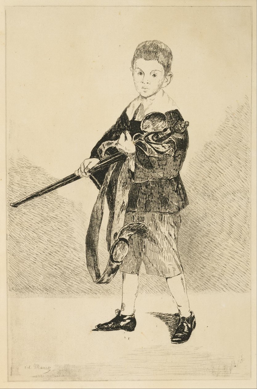 Fiú a karddal alkotó: Édouard Manet