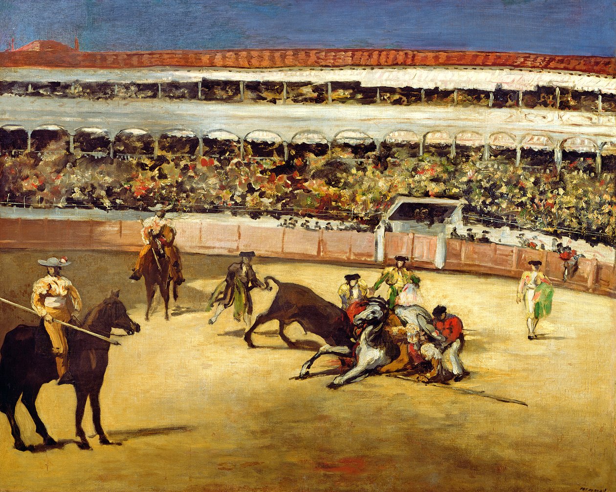 Bikaviadal, 1865 alkotó: Édouard Manet