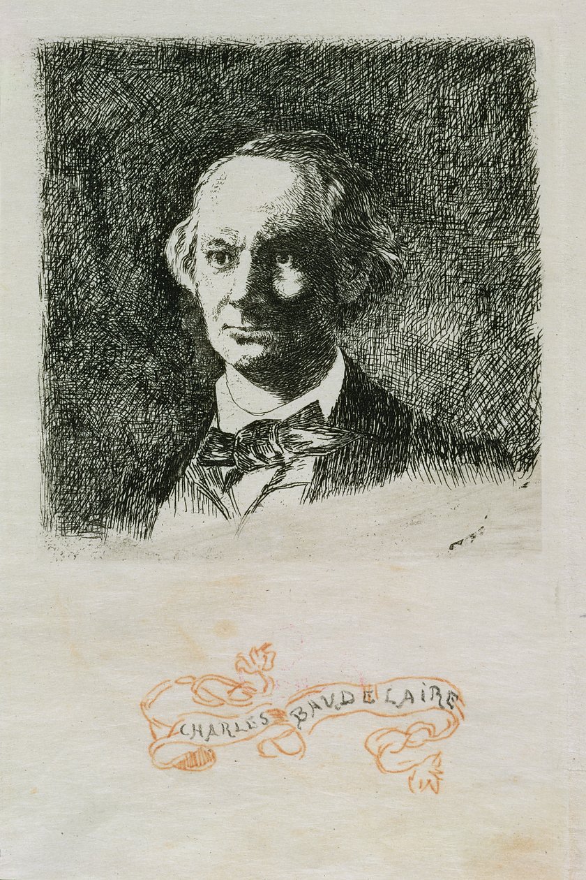 Charles Baudelaire (1820-67) 1868 alkotó: Édouard Manet