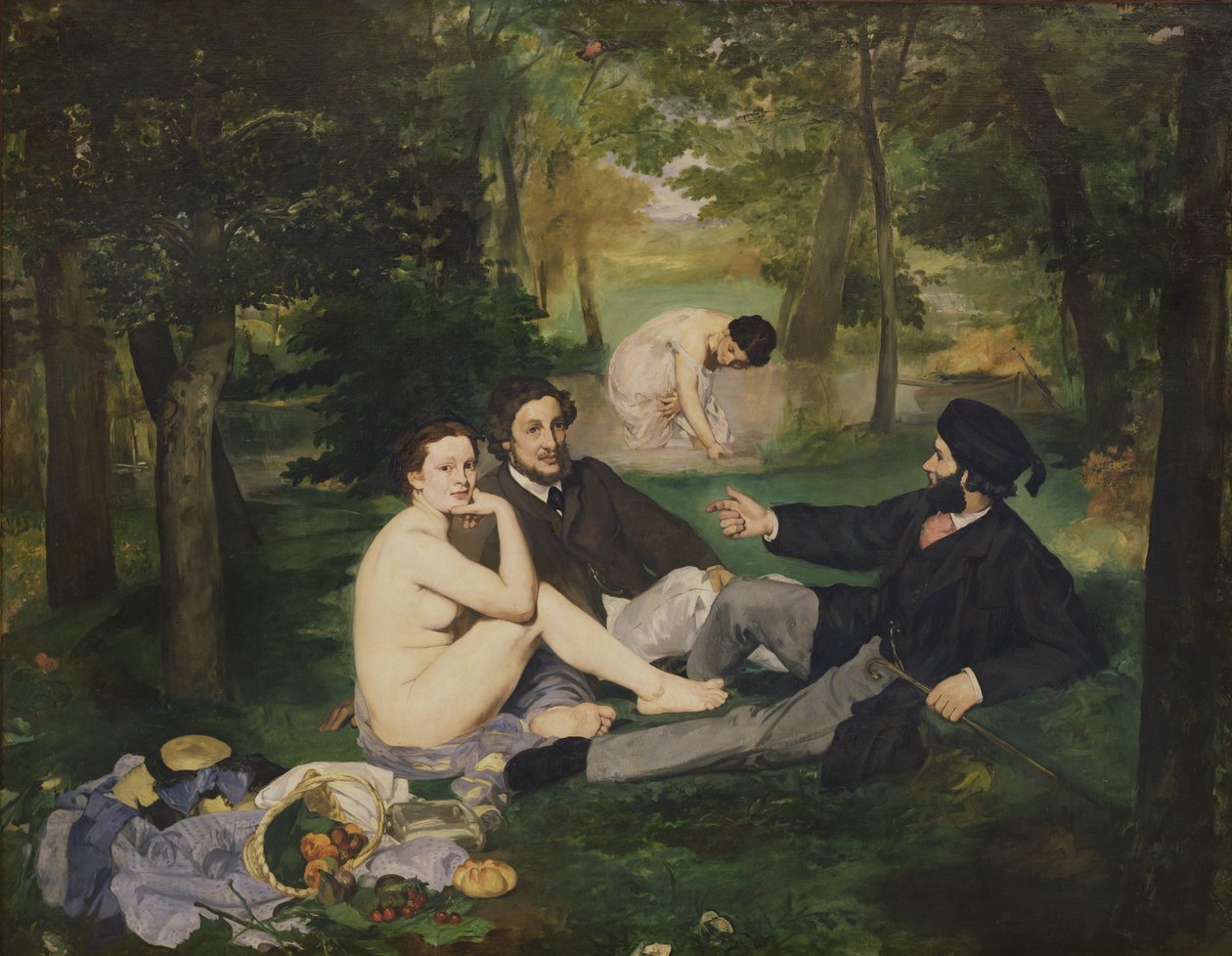 Ebéd a füvön alkotó: Édouard Manet