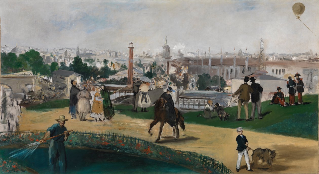 Az 1867 -es párizsi világkiállításról alkotó: Édouard Manet