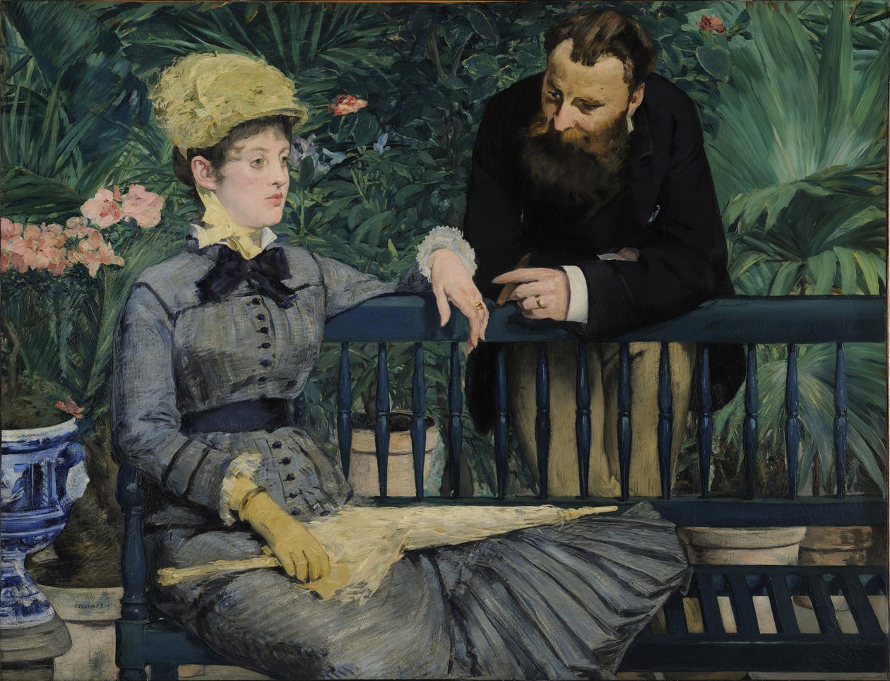 A Konzervatóriumban alkotó: Édouard Manet