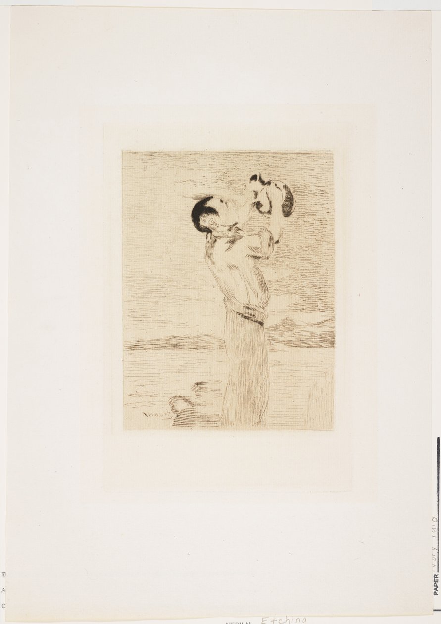 A vízivó, 1861 alkotó: Édouard Manet