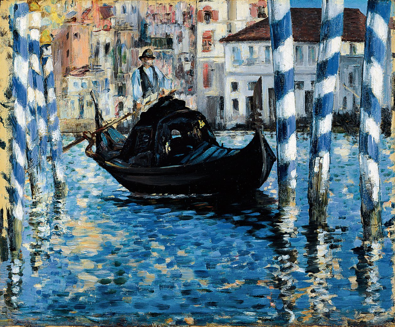 A Velencei Nagycsatorna alkotó: Édouard Manet