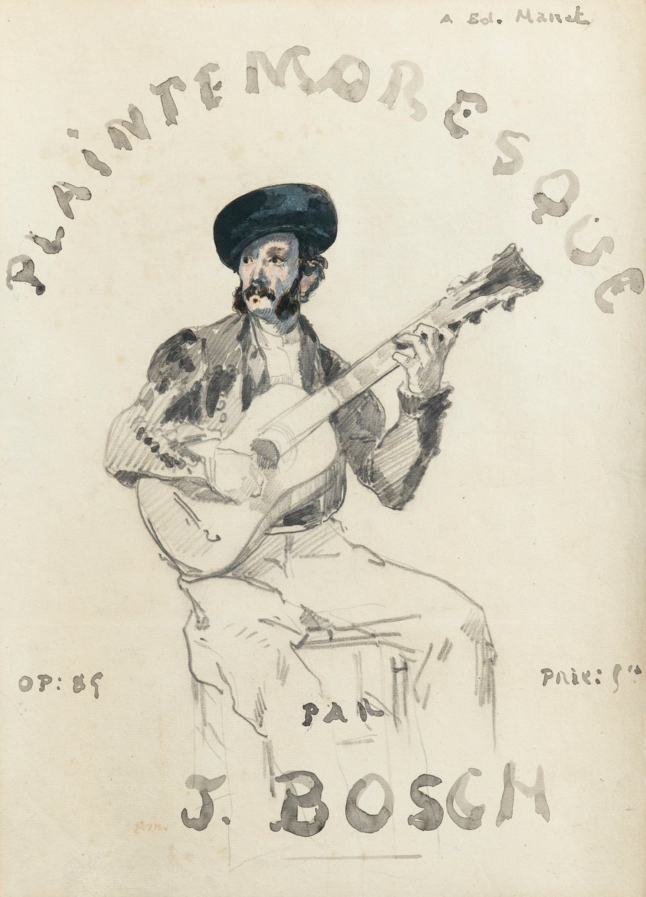 Plainte Moresque alkotó: Édouard Manet