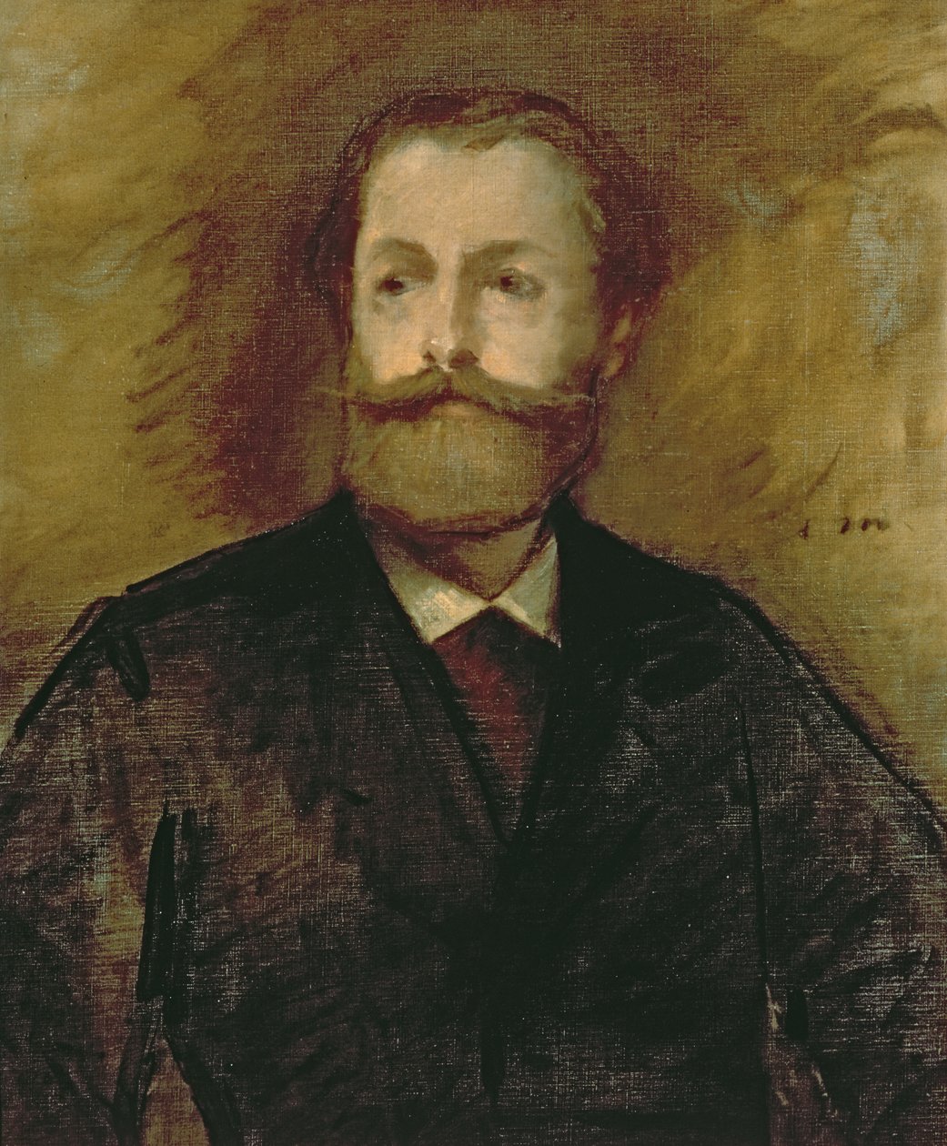 Antonin Proust (1832-1905) portréja 1877-80 körül alkotó: Édouard Manet