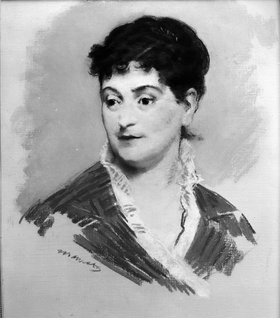 Madame Emile Zola portréja, 1874 (pasztell, vászon) alkotó: Édouard Manet