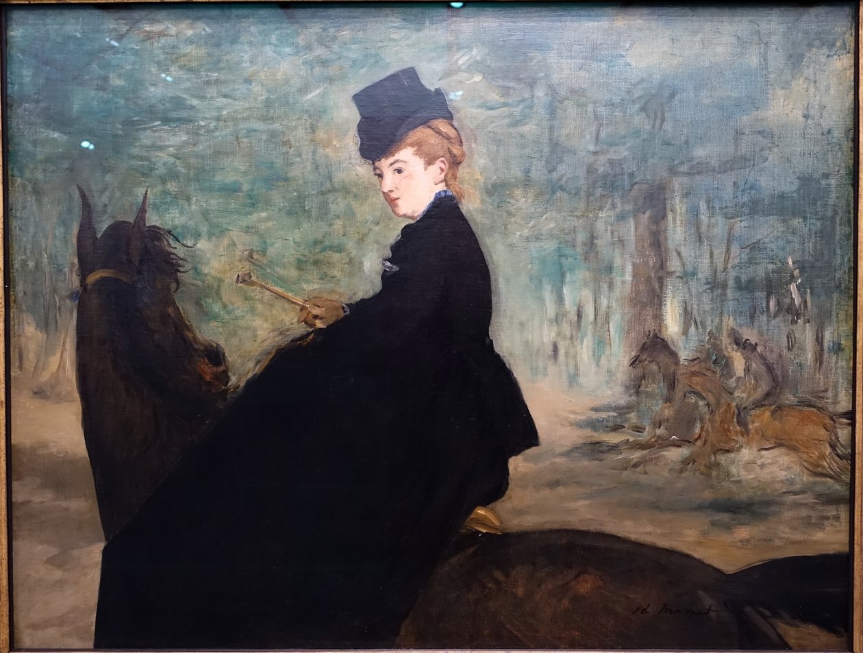 Az Amazon, Marie Lefebure portréja alkotó: Édouard Manet