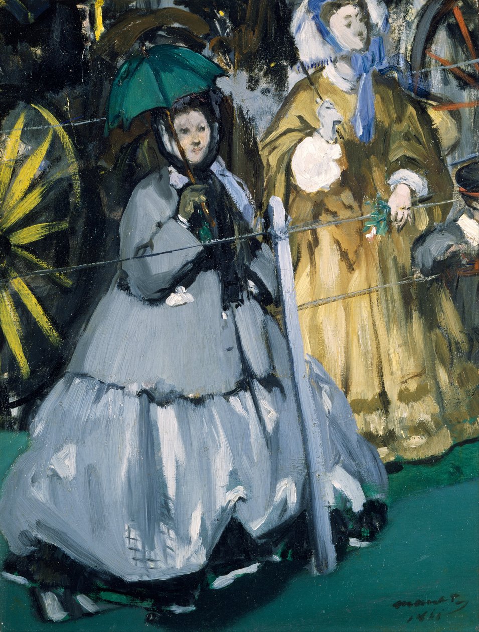Nők a versenyeken alkotó: Édouard Manet