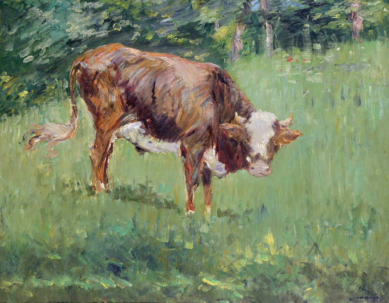 Fiatal bika a réten, 1881 alkotó: Édouard Manet