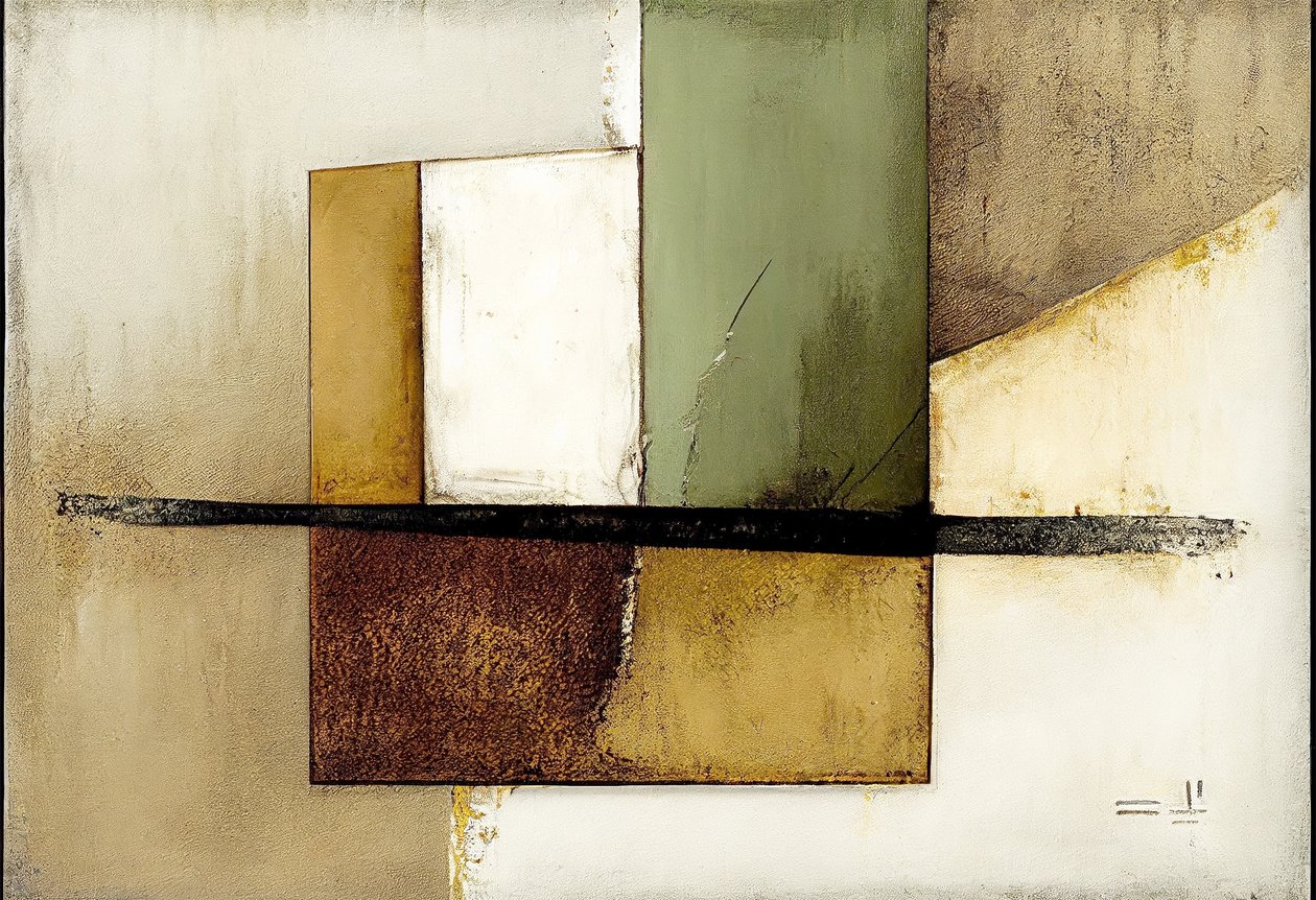 Brown abstract art, digital painting, wall Art print on demand alkotó: F. Abderrahim