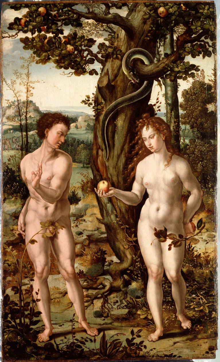 Az ember bukása alkotó: follower of Pieter Coecke van Aelst