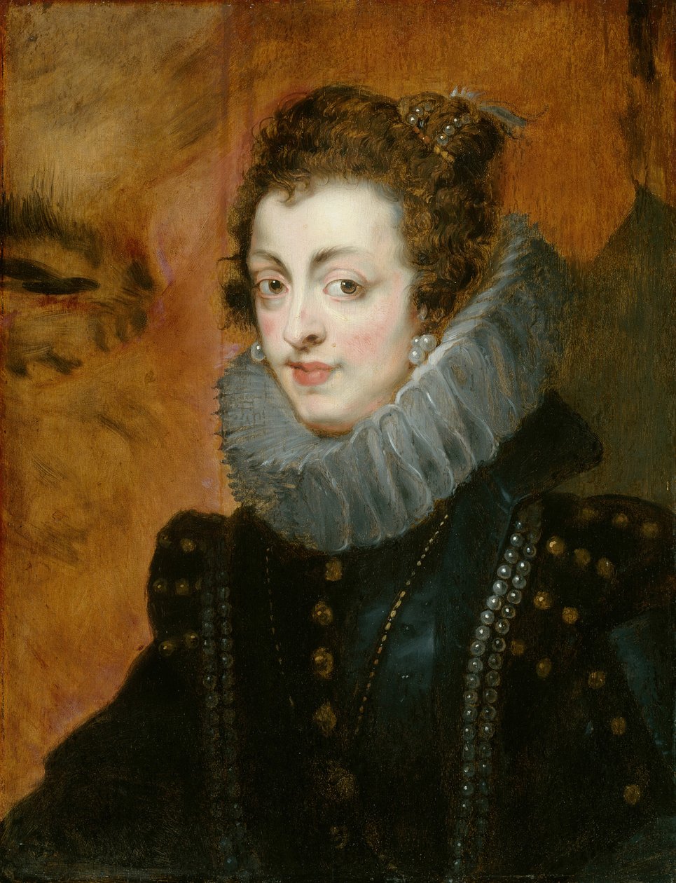 Bourbon Izabella portréja, c. 1630. alkotó: follower of Flemish,. Peter Paul Rubens