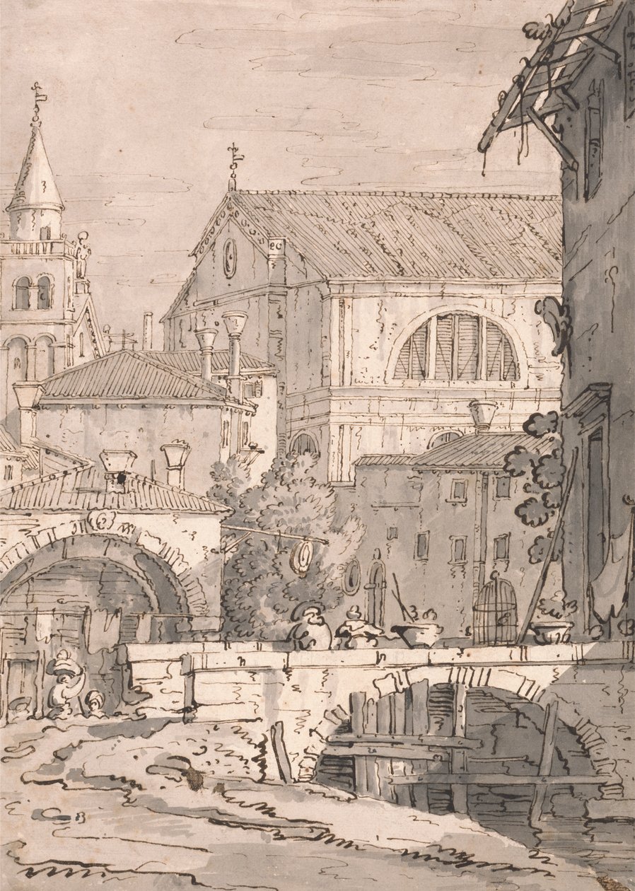 Velencei fantázia alkotó: imitator of Canaletto