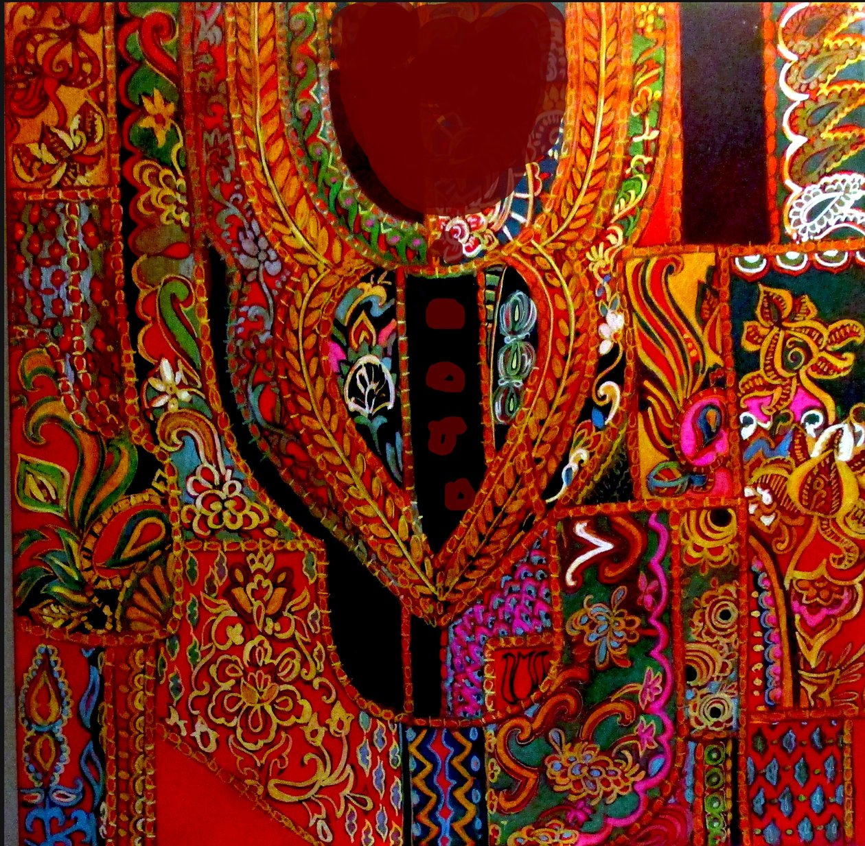 INDIA KURTA, 2017 (vegyes technika) alkotó: linda arthurs
