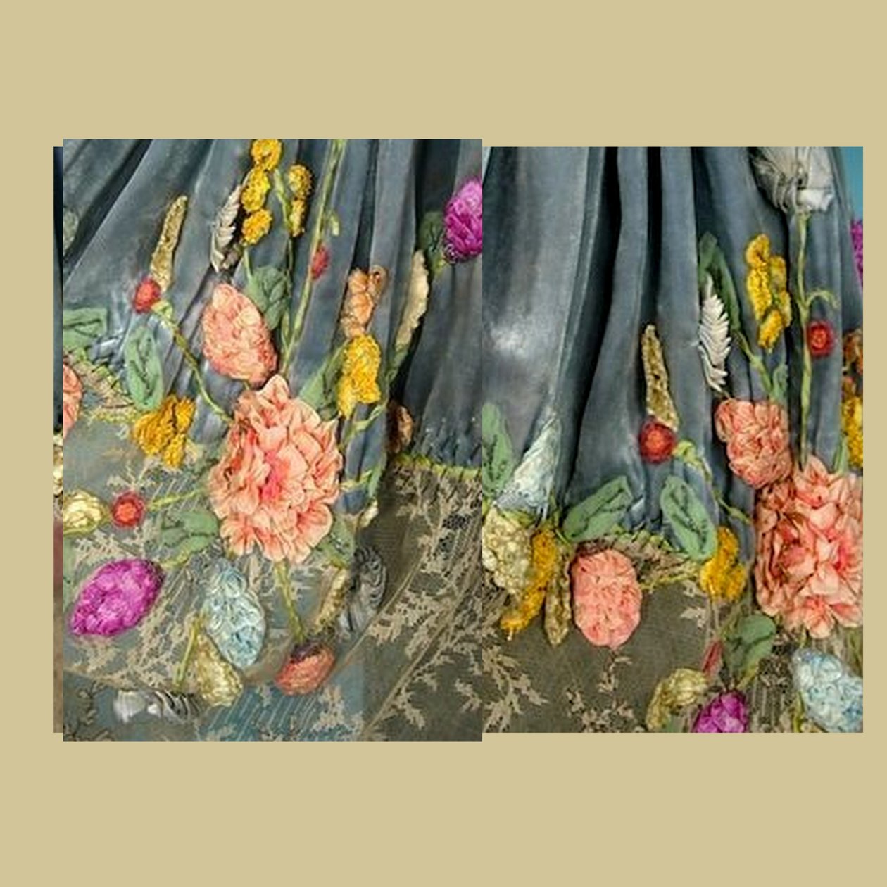 INDIENNE FABRIC, 2018 (vegyes technika) alkotó: linda arthurs