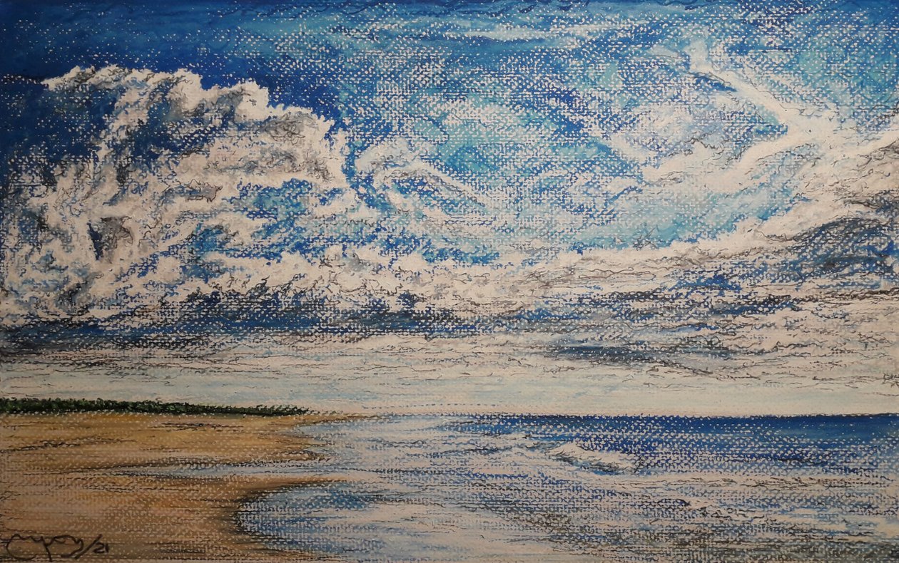 PUNTA ARENAS STRAND alkotó: miguelmendez_art.ve