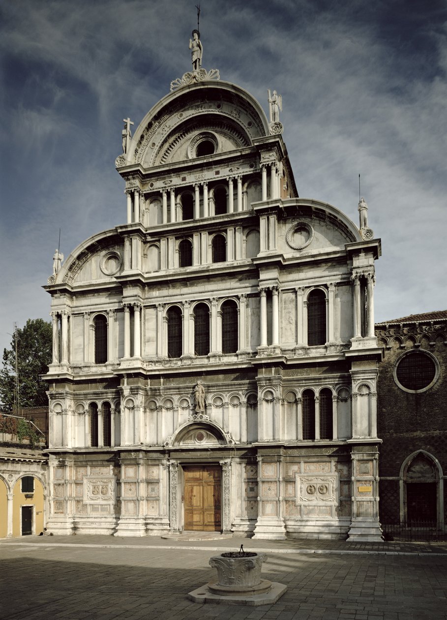 A San Zaccaria templom, 1480-1500 alkotó: Mauro Coducci or Codussi