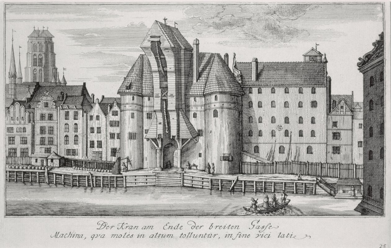 Daru, „Gdansk ötven képe” című művéből, metszette: Matthaeus Deisch (1724-89) 1761-65 alkotó: Friedrich Anton Lohrmann or Lormann