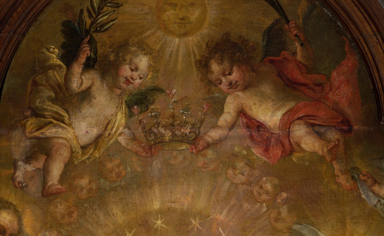 Plébániatemplom (Sint-Walburgakerk). Festmény. Nicolas De Liemaeckere. alkotó: or Liemaecker Nicolaas de Liemakere