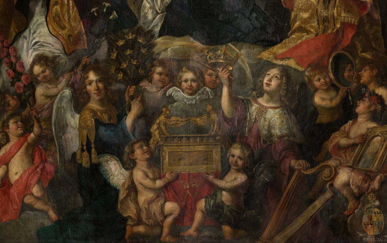 Plébániatemplom (Sint-Walburgakerk). Festmény. Nicolas De Liemaeckere. alkotó: or Liemaecker Nicolaas de Liemakere