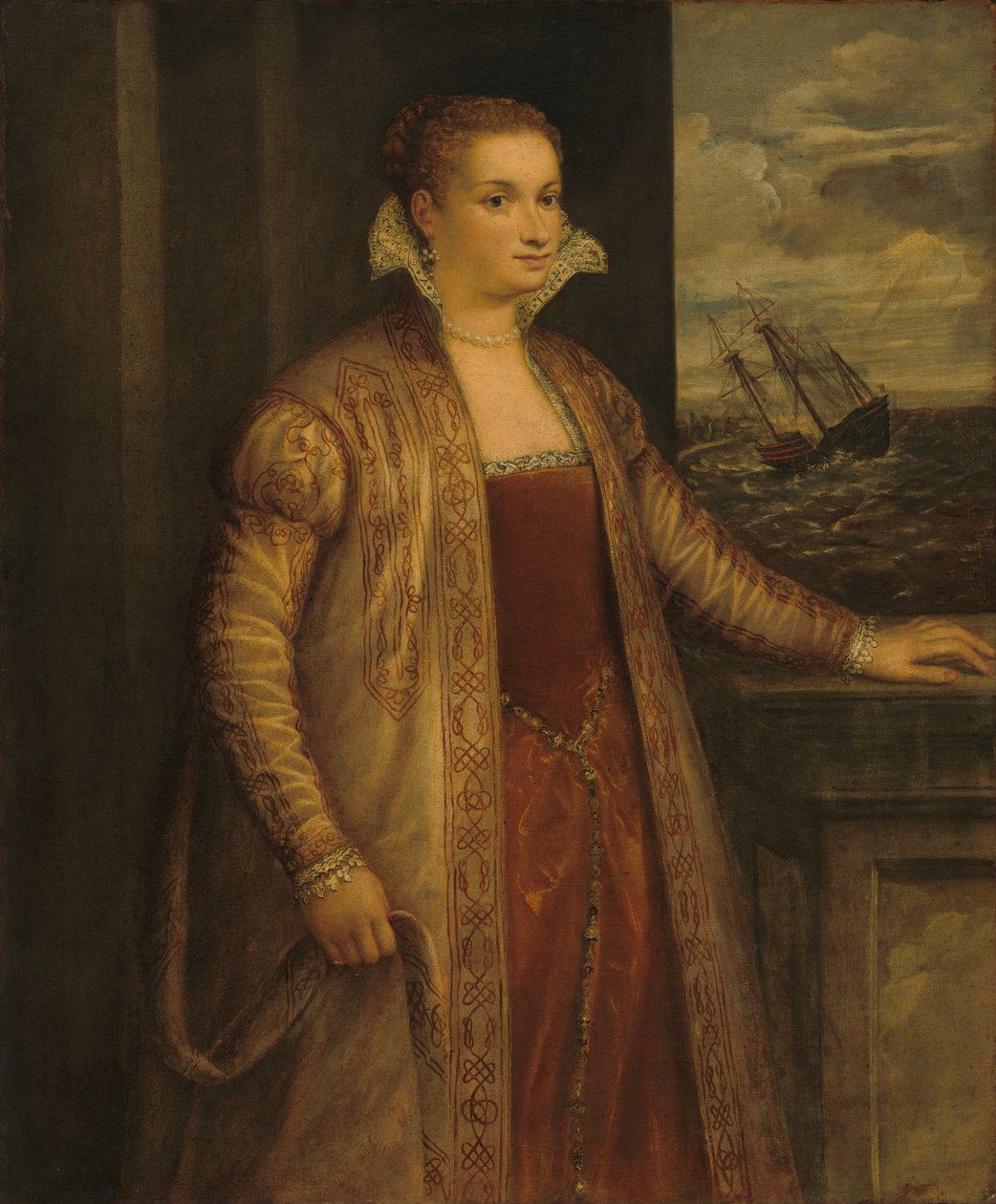 Spilimbergói Emilia alkotó: possibly begun by Gian Paolo Pace Assistant of Titian