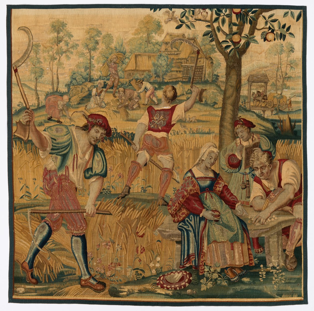 Nyár: Szüreti jelenet alkotó: possibly by Gobelins Manufactory