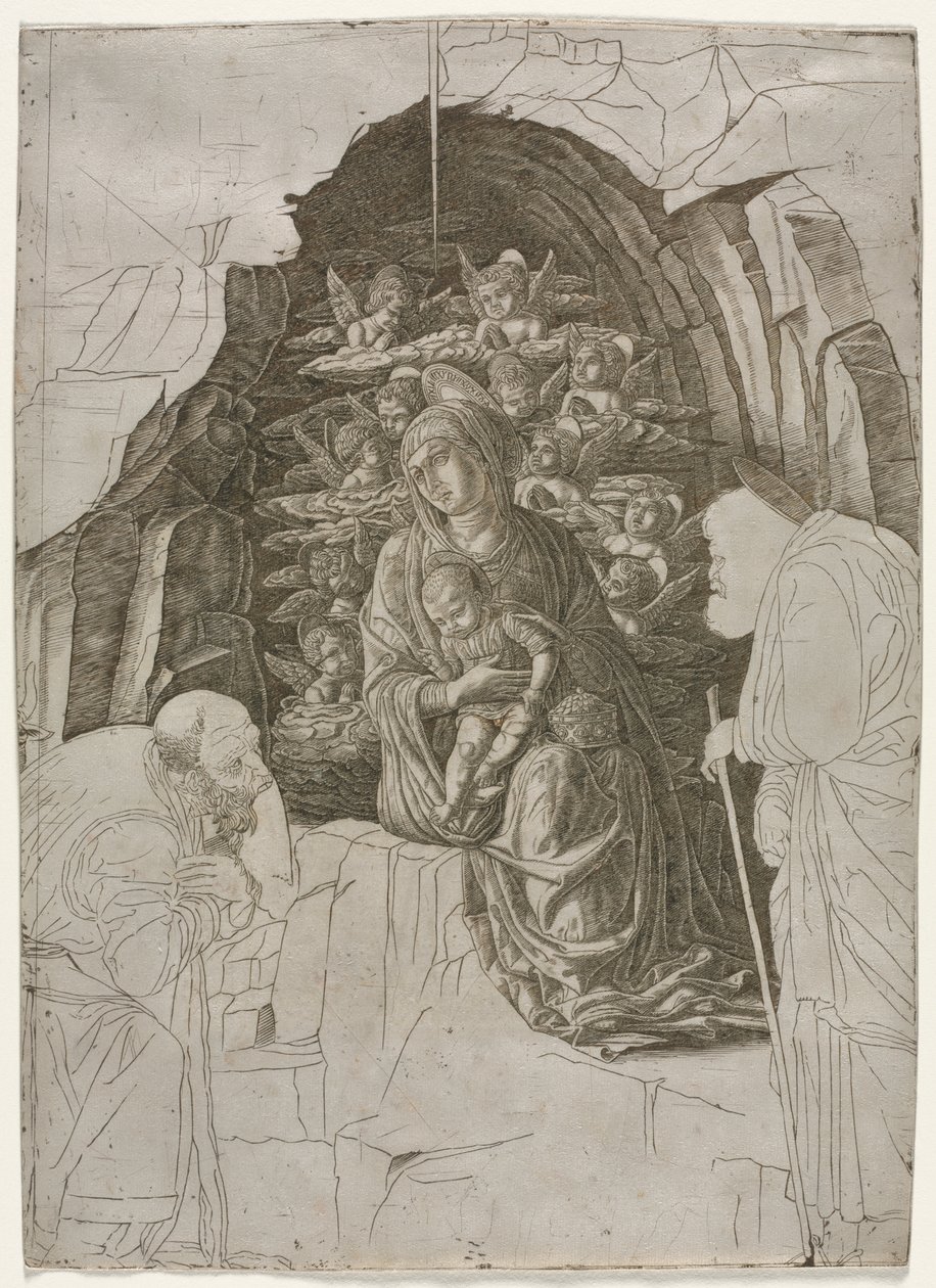 Virgin and Child in the Grotto   1304806   hu       hungarian Successfully Translated  Original: Portret van Albrecht, aartshertog van Oostenrijk, in kardinaals gewaad Translat: Portret van Albrecht, aartshertog van Oostenrijk, in kardinaals gewaad 1330101 alkotó: probably by the so called Premier Engraver