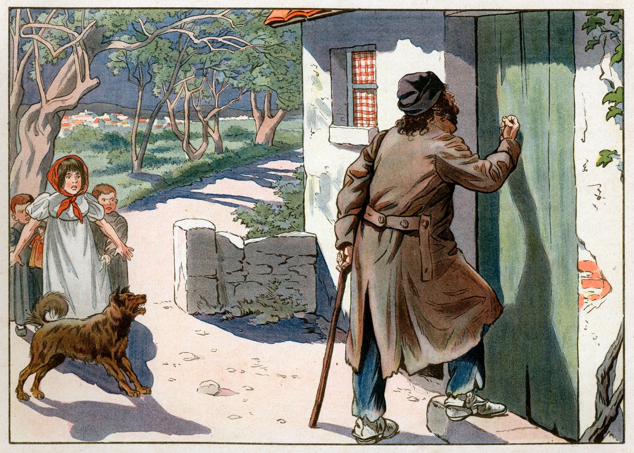 Joachim Murat (1767-1815), Nápoly dechu királya, 1815-ben, nápolyi szökése után Provence-ban vándorolt. Jacques Marie Gaston metszete, Onfray de Breville dit Job (1858-1931) alkotó: pseudonym for Onfray de Breville Jacques Job