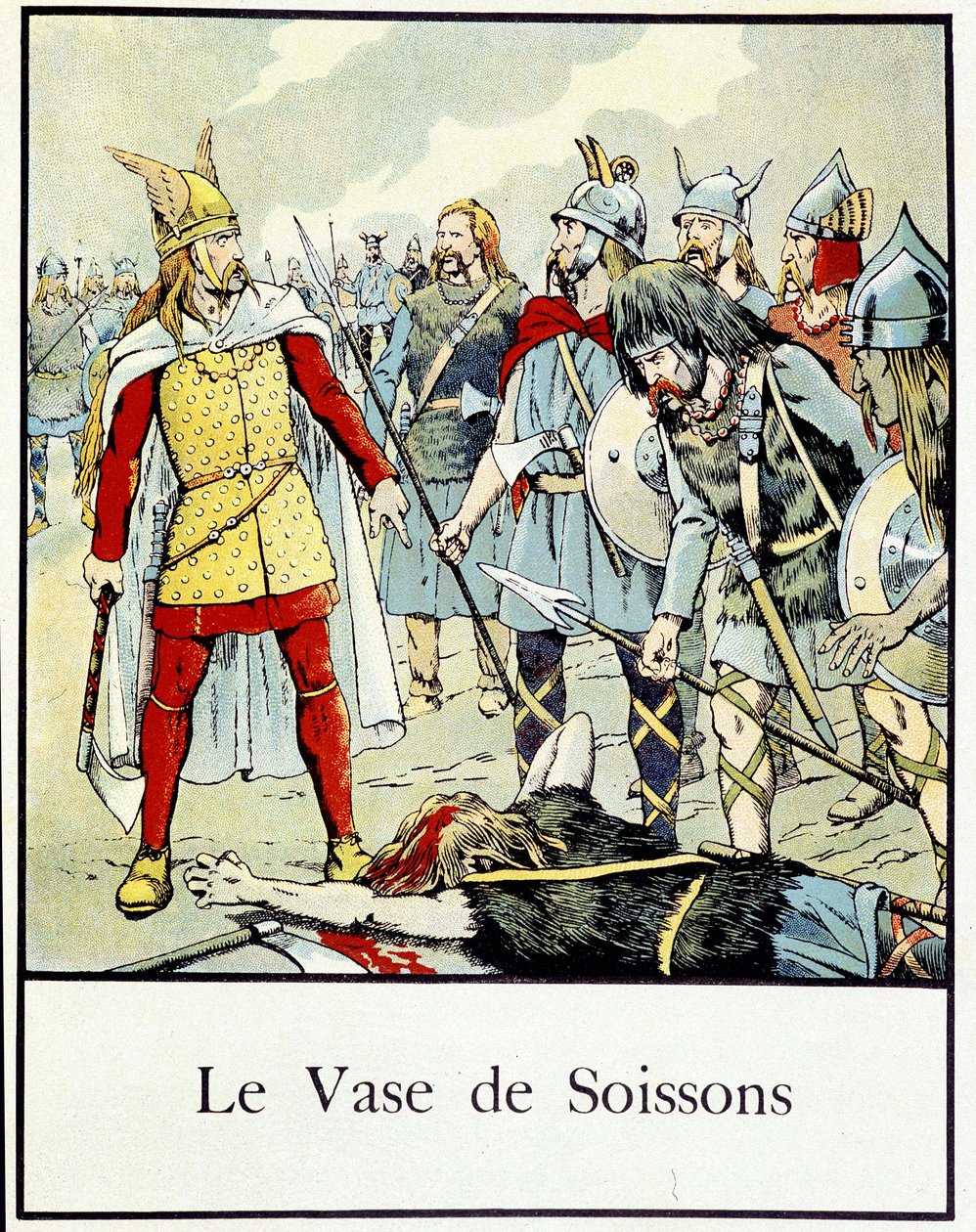 Soissons váza – Jacques Bainville „Egy kis Franciaország története” című könyvében, szerk. Sörény alkotó: pseudonym for Onfray de Breville Jacques Job