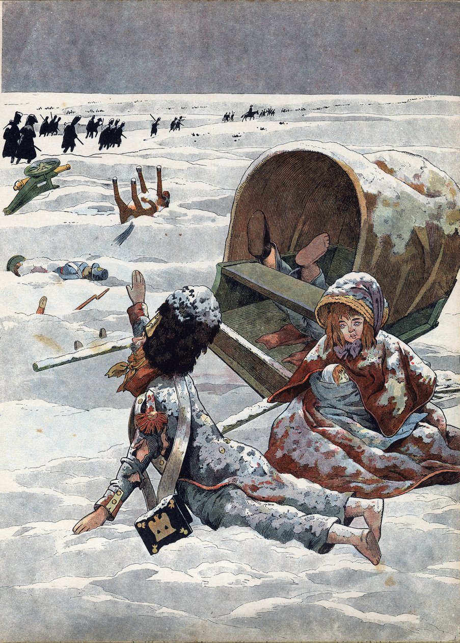 Franciaország történetének jelenete játékokban: Oroszország visszavonulási epizódja a napóleoni háború alatt (1812). A „Joujoux a l