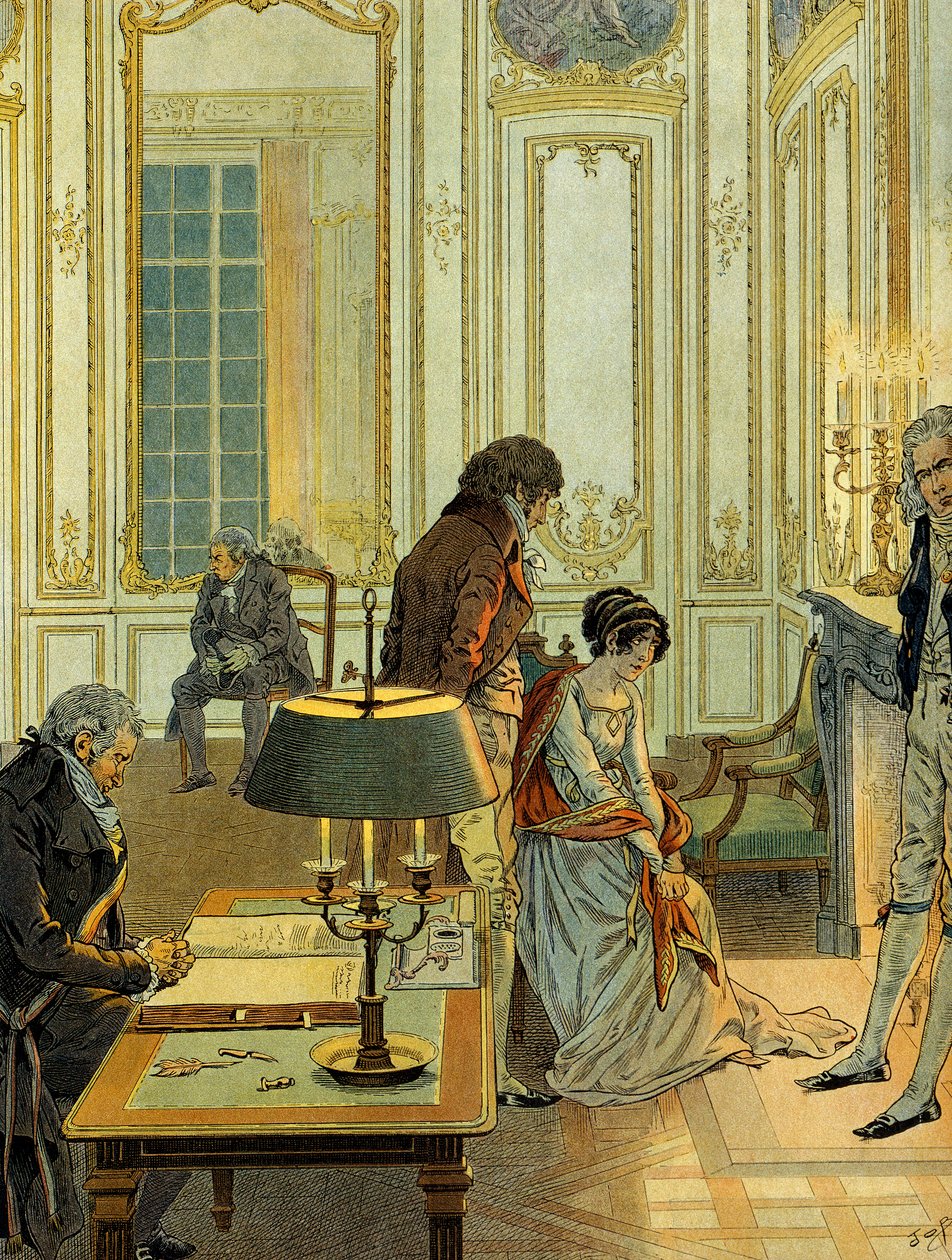 I. Bonaparte Napóleon polgári házasságának napja alkotó: pseudonym for Onfray de Breville Job
