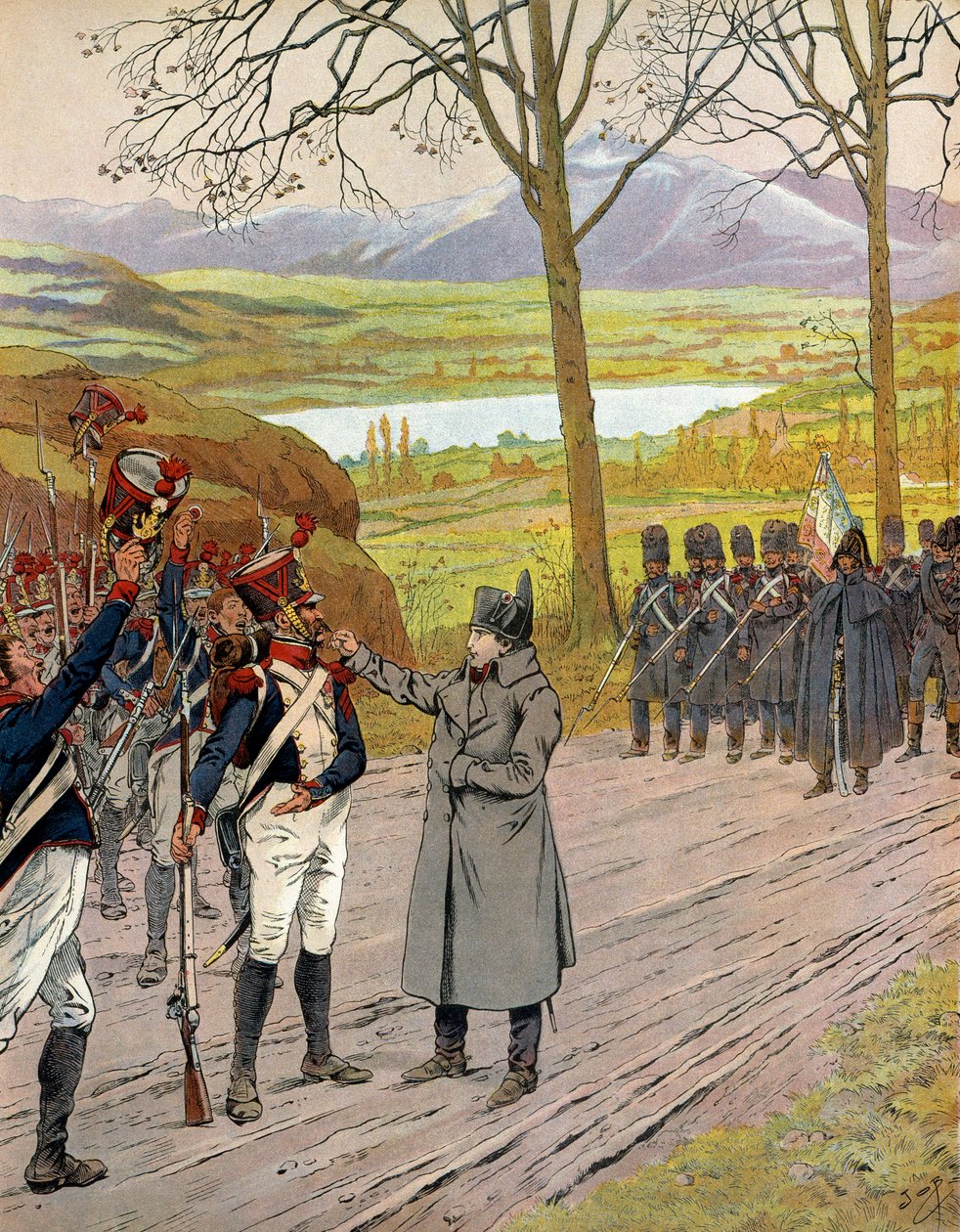 I. Bonaparte Napóleon császár alkotó: pseudonym for Onfray de Breville Job