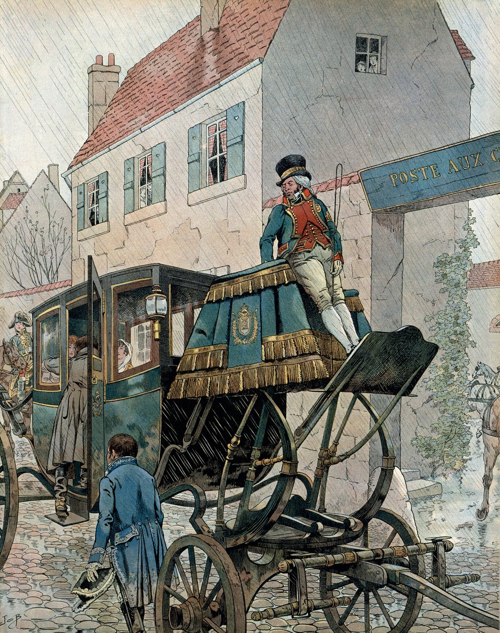 I. Bonaparte Napóleon találkozója alkotó: pseudonym for Onfray de Breville Job