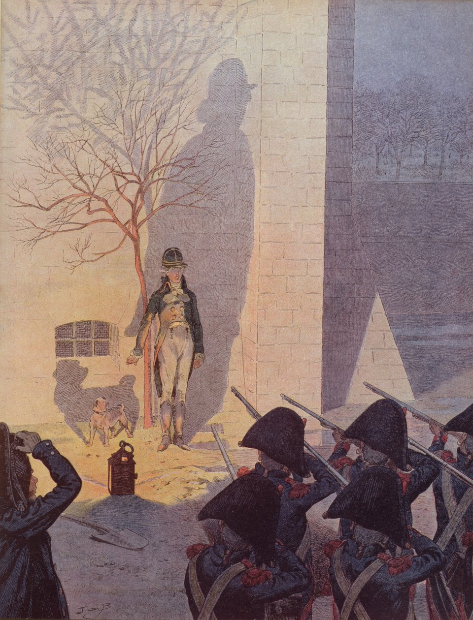 Enghien hercegének kivégzése alkotó: pseudonym for Onfray de Breville Job