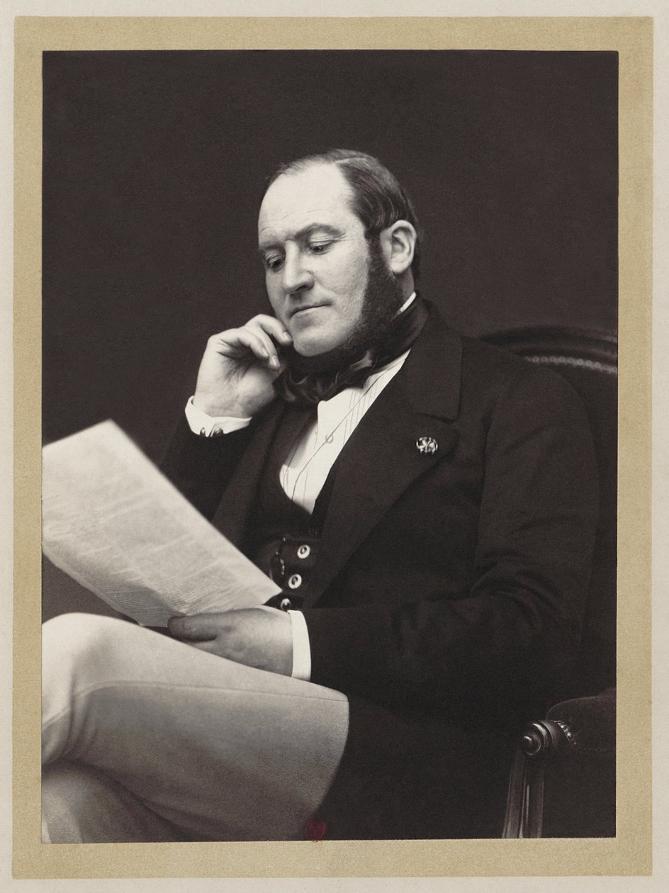 Georges-Eugène Haussmann báró (1809-1891), Párizs prefektusa, III. Napóleon Párizsának urbanistája alkotó: stitch and restoration by Jebulon UnknownUnknown . Upload