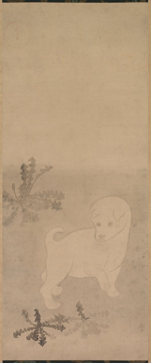 Kiskutya pitypanggal alkotó: studio of Tawaraya Sōtatsu