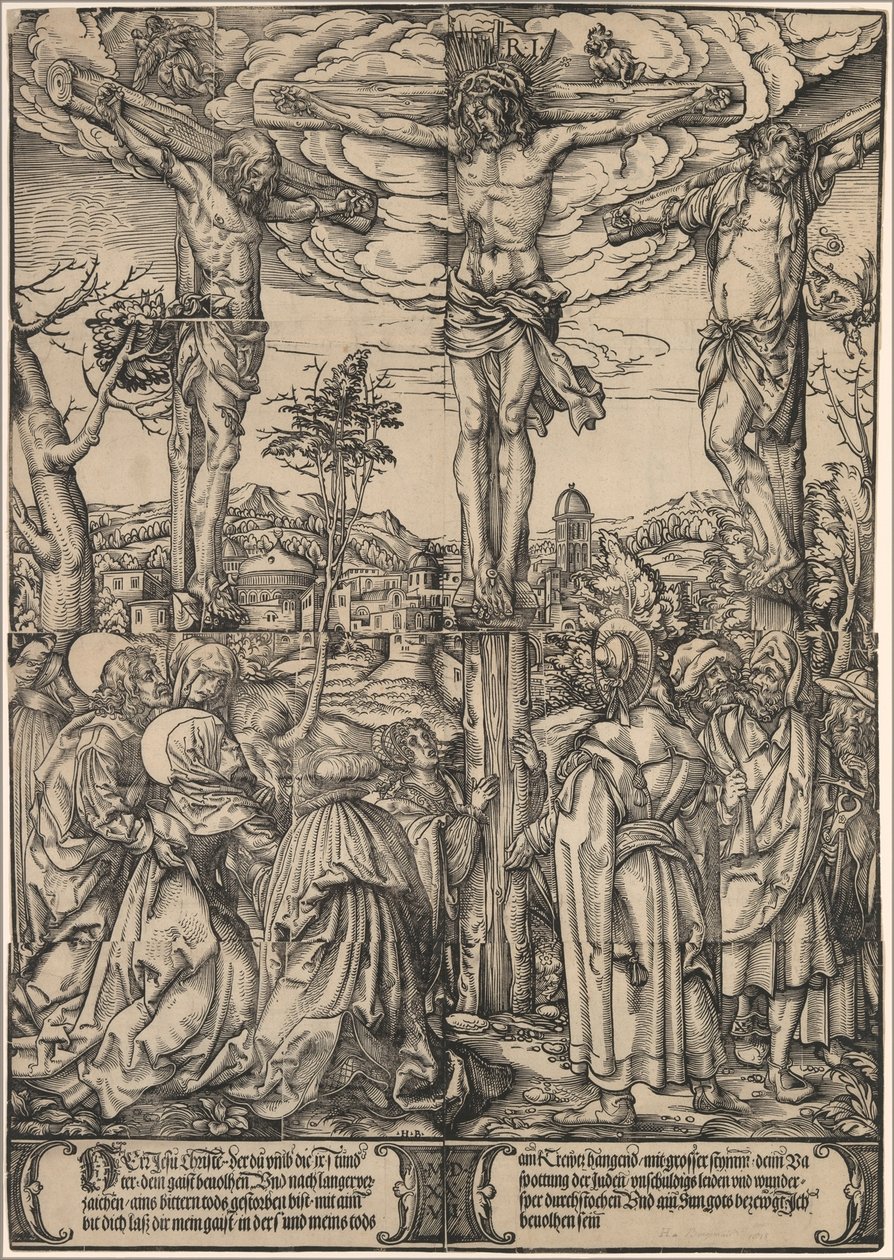 A keresztre feszítés, 1527. alkotó: the Elder Hans Burgkmair