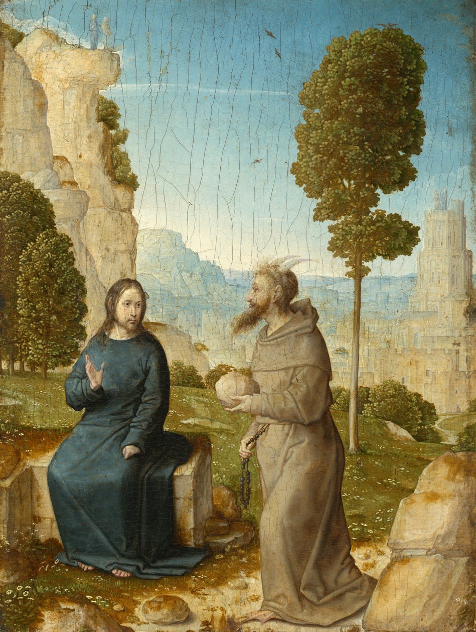 Krisztus megkísértése c. 15001504. alkotó: the Elder Juan de Flandes