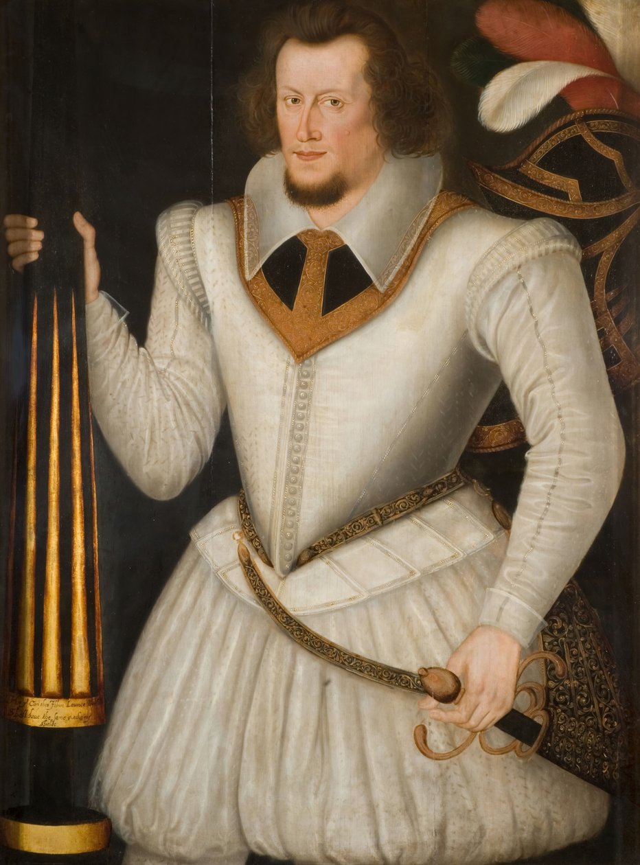 Robert Devereux portréja, Essex 2. grófja, 1600-1700. alkotó: the Younger School of Marcus Gheeraerts