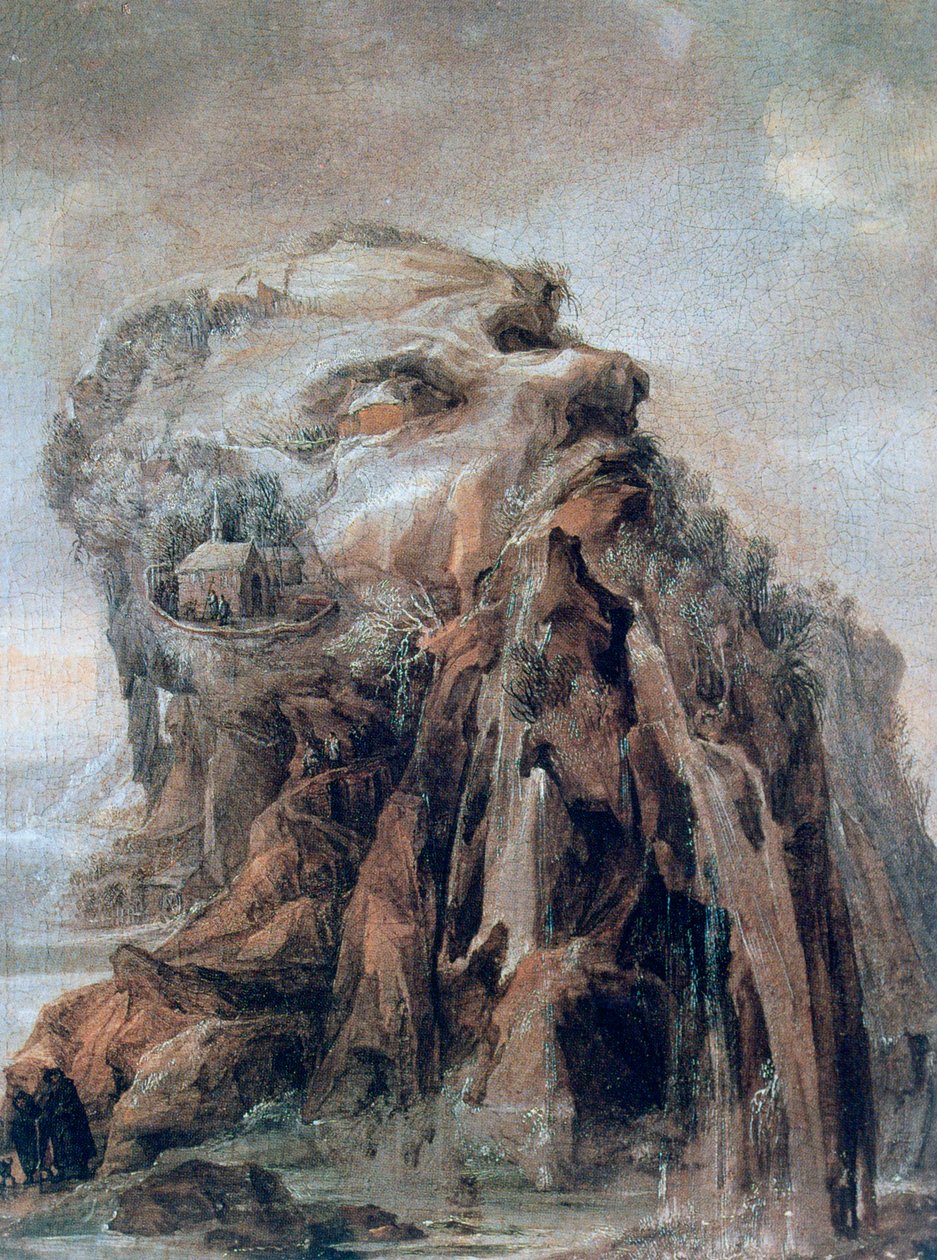 „Antropomorf táj”, 1600-1635 alkotó: the younger Joos de Momper
