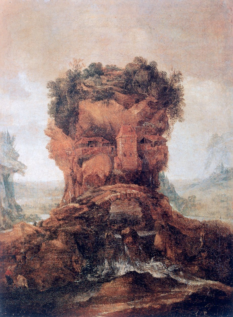 „Antropomorf táj”, 1600-1635 alkotó: the younger Joos de Momper