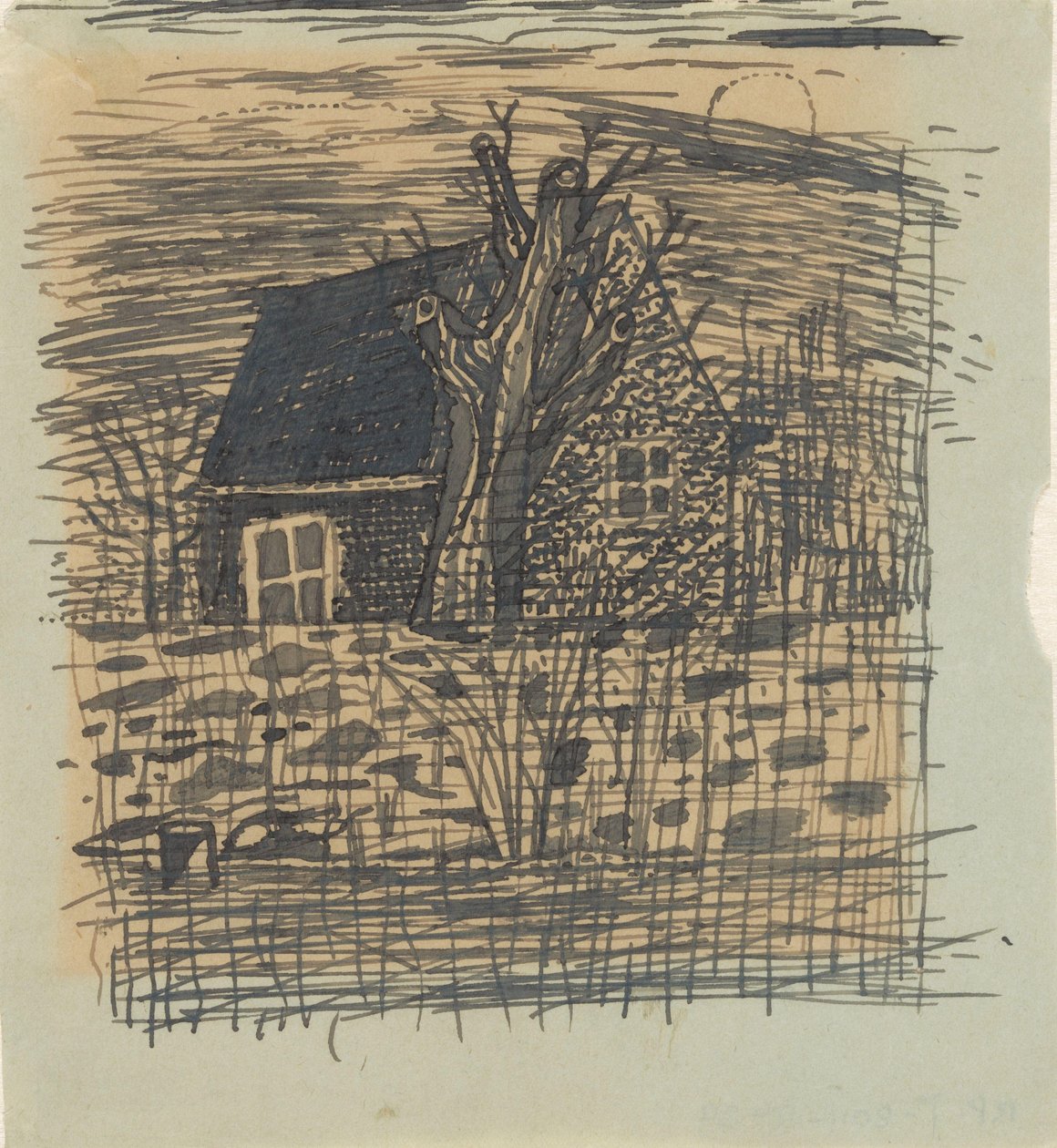 Ház alkotó: unknown (signed by artist)