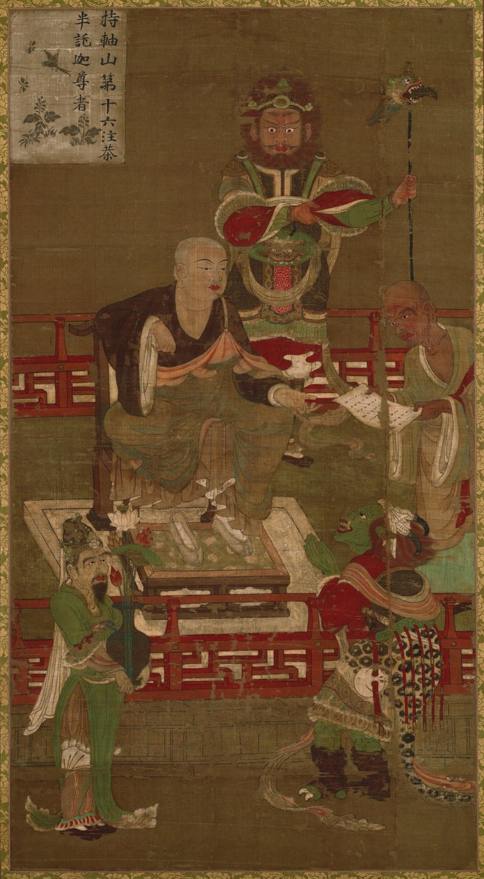 Tizenhatodik Arhat, Chudapanthaka alkotó: Unknown artist