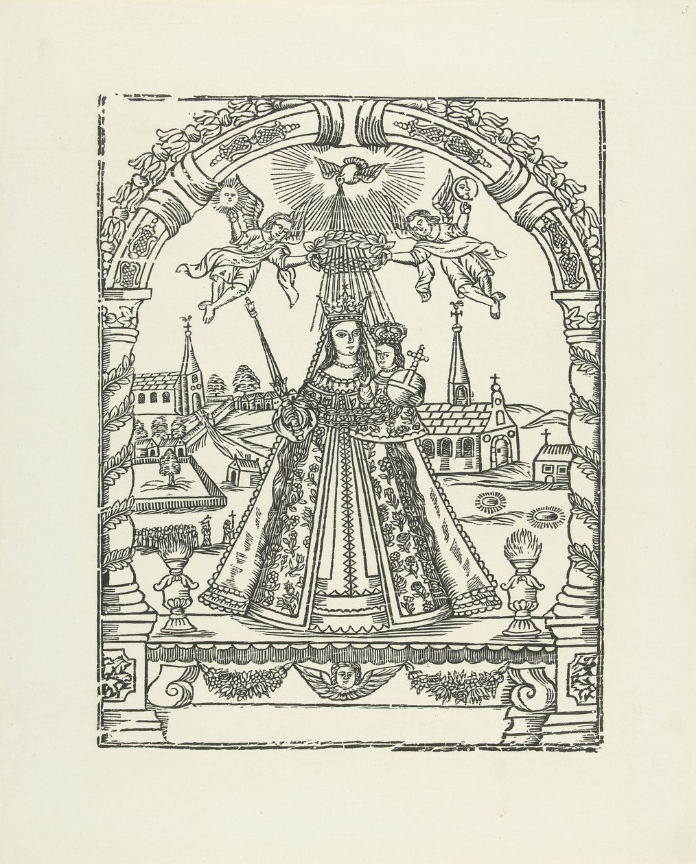 Mária gyermekével alkotó: van der Haeghen